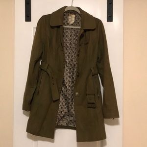 Army Green Pea Coat